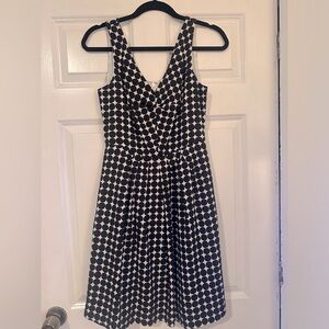 Banana Republic x Merimekko Black and White Polka Dot Dress
